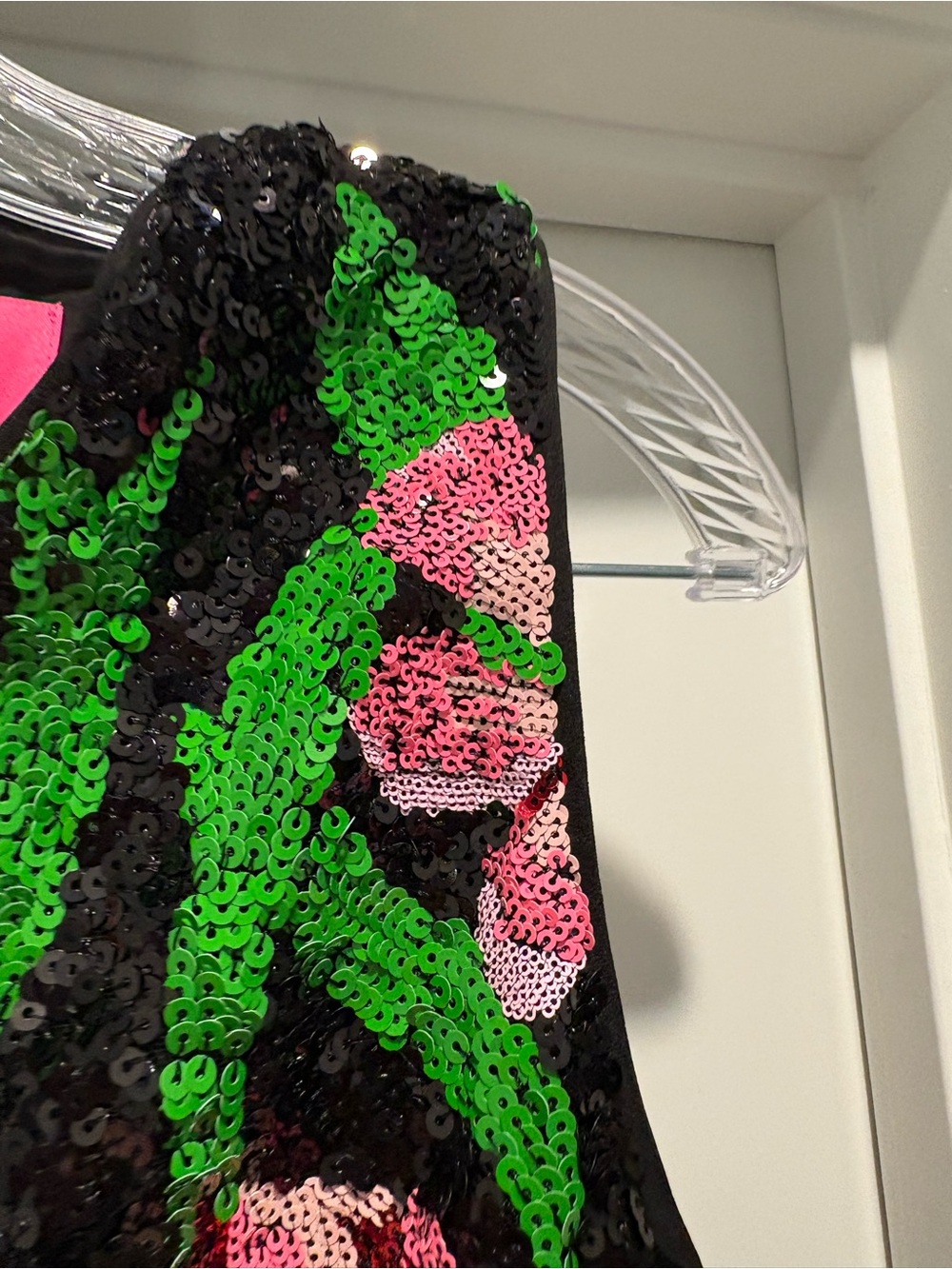 Lilly Pulitzer Sequin Floral Shift Dress - Picture 3 of 6
